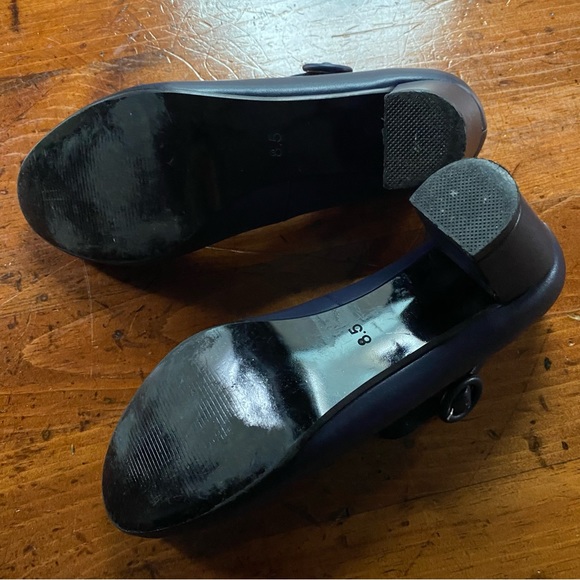 IDIFU Women's Candy Blue Dress Mary Jane Shoes Low Block Heels size 8.5 - Picture 5 of 7